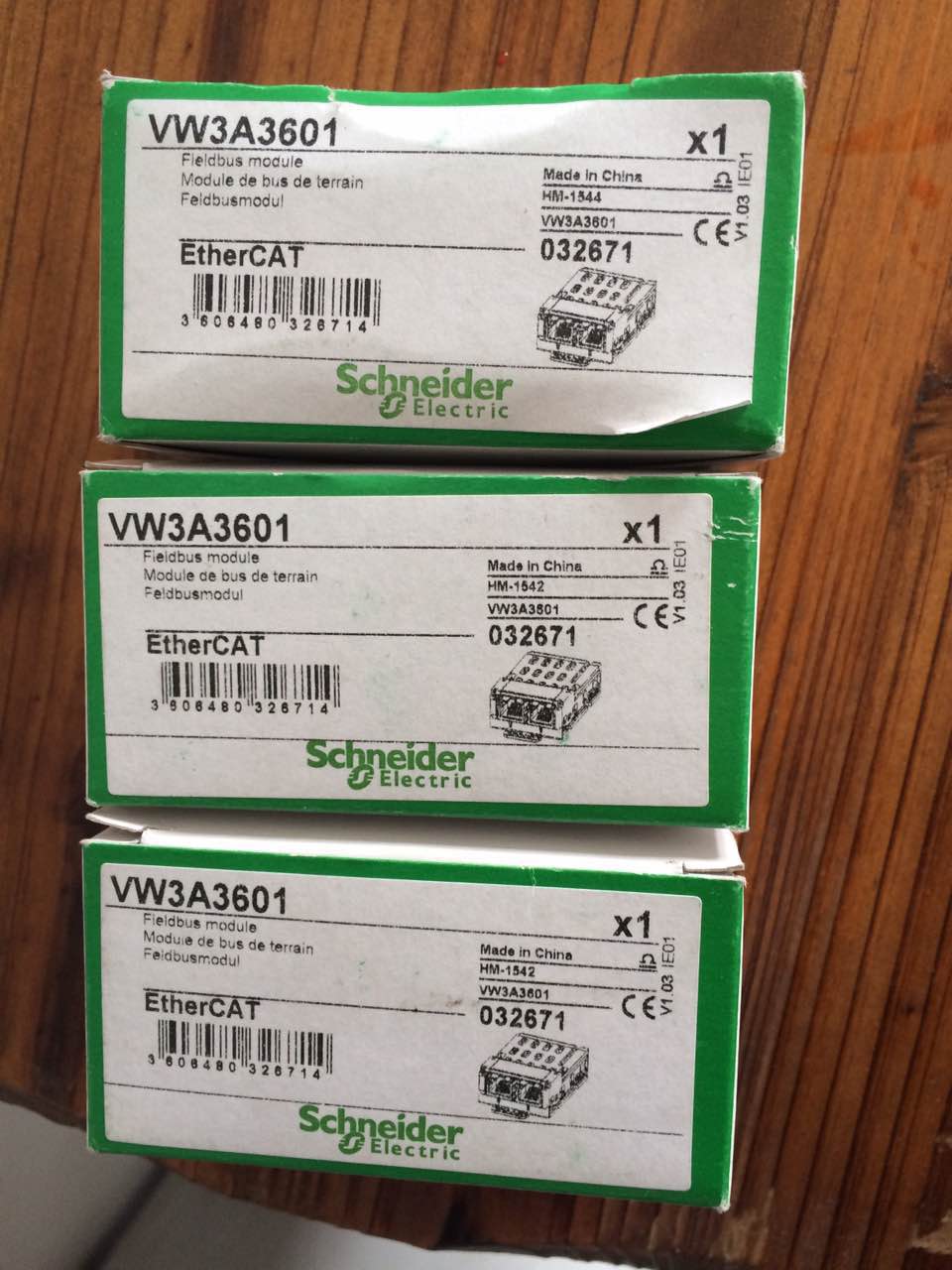  施耐德 VW3A3601 ethercat 扩展卡  闲置出售